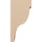 Ekena Millwork 7"W x 7"D x 14"H Wide Garner Rough Cedar Woodgrain TimberThane Corbel, Primed Tan CORUR07X07X14GARRCPR - alternate 2